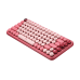 Logitech Pop Keys keyboard RF Wireless + Bluetooth Burgundy, Pink, Rose