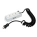 Tripp Lite For Patient-Care Vicinity – UL 1363A Medical-Grade Power Strip; 4 Hospital-Grade Outlets, 3 ft. Extendable Coiled Cord