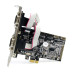 StarTech.com 4 Port Native PCI Express RS232 Serial Adapter Card with 16550 UART