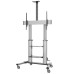 Tripp Lite DMCS60100XXCK Safe-IT Heavy-Duty Rolling TV Cart with Height-Adjusting Crank Handle for 60 to 100-inch Displays