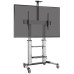 Tripp Lite DMCS60100XXCK Safe-IT Heavy-Duty Rolling TV Cart with Height-Adjusting Crank Handle for 60 to 100-inch Displays