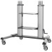 Tripp Lite DMCS60100XXCK Safe-IT Heavy-Duty Rolling TV Cart with Height-Adjusting Crank Handle for 60 to 100-inch Displays