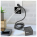 Tripp Lite TLP368CUBEUAM surge protector Black 3 AC outlet(s) 120 V 2.44 m