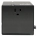 Tripp Lite TLP368CUBEUAM surge protector Black 3 AC outlet(s) 120 V 2.44 m