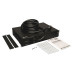 Tripp Lite 5.8kW Single-Phase Metered PDU, 208/240V Outlets (16 C13 & 2 C19), L6-30P, 12ft Cord, 2U Rack-Mount