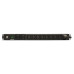 Tripp Lite PDUMH20HV 3.7kW Single-Phase Local Metered PDU, 208/230V (8 C13 & 2 C19), C20 / L6-20P Adapter, 12 ft. (3.66 m) Cord, 1U Rack-Mount, TAA