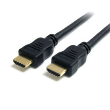 StarTech.com 1.8m HDMI Cable - 4K High Speed HDMI Cable with Ethernet - 4K 30Hz UHD HDMI Cord - 10.2 Gbps Bandwidth - HDMI 1.4 Video / Display Cable M/M 28AWG - HDCP 1.4 - Black~6ft HDMI Cable - 4K High Speed HDMI Cable with Ethernet - 4K 30Hz UHD HDMI Co