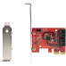StarTech.com SATA PCIe Card - 4 Port PCIe SATA Expansion Card - 6Gbps - Low Profile Bracket - Stacked SATA Connectors - ASM1164 Non-Raid - PCI Express to SATA Converter