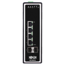 Tripp Lite NGI-M04C2 4-Port Managed Industrial Gigabit Ethernet Switch - 10/100/1000 Mbps, 2 GbE SFP Slots, -40° to 75°C, DIN Mount