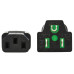 Tripp Lite Safe-IT Antibacterial Hospital-Grade Power Cord, 5-15P to C13 - Green Dot, 13A, 125V, 16 AWG, Black, 15 ft. (4.6 m)
