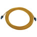 Tripp Lite N370X-10M 400G Duplex Singlemode 9/125 OS2 Switchable Fiber Optic Cable (LC/UPC M/M), LSZH, Yellow, 10 m (32.8 ft.)