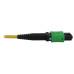 Tripp Lite N392B-15M-3X8AP 40/100G Singlemode 9/125 OS2 Fiber Optic Cable (3x8F MTP/MPO-APC F/F), LSZH, Yellow, 15 m (49 ft.)
