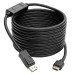 Tripp Lite P582-020-HD-V4A DisplayPort 1.4 to HDMI Active Adapter Cable (M/M), 4K 60 Hz, 4:4:4, HDR, HDCP 2.2, 20 ft. (6.1 m)