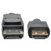 Tripp Lite P582-010-HD-V4A DisplayPort 1.4 to HDMI Active Adapter Cable (M/M), 4K 60 Hz, 4:4:4, HDR, HDCP 2.2, 10 ft. (3 m)