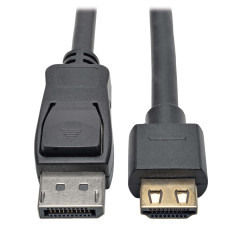Tripp Lite P582-010-HD-V4A DisplayPort 1.4 to HDMI Active Adapter Cable (M/M), 4K 60 Hz, 4:4:4, HDR, HDCP 2.2, 10 ft. (3 m)