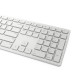 DELL KM5221W-WH keyboard Mouse included RF Wireless QWERTY US English White