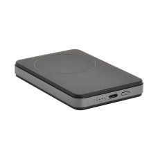 Tripp Lite Portable Wireless Magnetic Charging Power Bank, USB-C Output, 18W, 4000mAh, Lithium-Ion, Black