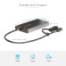 StarTech.com USB-C to Dual-HDMI Adapter - USB-C or A to 2x HDMI - 4K 60Hz - 100W Power Delivery Pass-Through - 1ft (30cm) Built-in Cable - USB to HDMI Multi-Monitor Converter for Laptop
