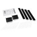 Tripp Lite 2.9kW Single-Phase ATS / Metered PDU, 120V Outlets (24 5-15/20R, 1 L5-30R), 2 L5-30P, 2 10ft Cords, 2U Rack-Mount