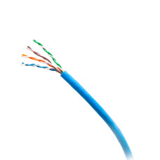 C2G 1000ft (304.8m) TAA-Compliant Cat6 Bulk Unshielded (UTP) Ethernet Network Cable with Stranded Conductors In-Wall CM-Rated - Blue