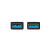 Tripp Lite U325-010 USB 3.0 SuperSpeed A to A Cable for USB 3.0 All-in-One Keystone/Panel Mount Couplers (M/M), Black, 10 ft. (3 m)
