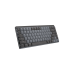 Logitech MX Mini Mechanical keyboard RF Wireless + Bluetooth QWERTY US English Graphite, Grey