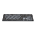 Logitech MX Mechanical keyboard RF Wireless + Bluetooth QWERTY US English Graphite, Grey