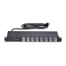 StarTech.com 8-Outlet Horizontal Rack Mount PDU, 1U Power Strip, Individual Outlet On/Off Switches with Covers, 15A Circuit Breaker, 8ft/2.4m Cord, NEMA 5-15P/R