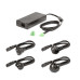 StarTech.com 160W Universal DC Power Adapter (24V/6.6A), 4ft(1.2m) 2-Wire Cord, 2/3-Pin Terminal Blocks, 100-240V AC/DC External Power Supply for Industrial USB Hubs, NA/UK/EU/ANZ