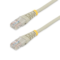 StarTech.com 1 ft Gray Molded Category 5e (350 MHz) UTP Patch Cable networking cable Grey 0.3 m
