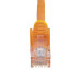 StarTech.com Cat5e patch cable with snagless RJ45 connectors – 15 ft, orange