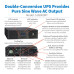 Tripp Lite SmartOnline 5000VA 4500W 208V Online Double-Conversion UPS - 2 L6-20R and 2 L6-30R Outlets, L6-30P Input, Network Card Included, Extended Run, 3U Rack/Tower
