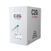 C2G 1000ft (304.8m) TAA-Compliant Cat6 Bulk Unshielded (UTP) Ethernet Network Cable with Solid Conductors-Riser CMR-Rated - Green