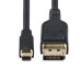 StarTech.com 10ft (3m) Mini DisplayPort to DisplayPort 1.4 Cable - 8K 60Hz/4K 120Hz HBR3 HDR, UHD mDP to DP 1.4 Cord, Slim (34 AWG) Ultra HD Monitor/Video Cable
