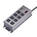 StarTech.com 8-Outlet Industrial Power Strip 125V/15A, EMI/RFI Isolation, Surge Protection, Mountable PDU, 12ft/3.6m Power Cord, NEMA 5-15P/R, UL Listed
