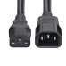 StarTech.com 15ft (4.5m) Power Extension Cord, C14 to C13 PDU Power Cord, 15A 250V, 14AWG, AC Power Cable for PDU/Power Supply, UL Listed