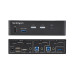StarTech.com 2-Port DisplayPort KVM Switch, 4K 60Hz, DP 1.2, EDID Management, 2-Port USB 3.0 Hub, 4x USB HID Ports, TAA Compliant