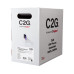 C2G 1000ft (304.8m) TAA-Compliant Cat6 Bulk Unshielded (UTP) Ethernet Network Cable with Solid Conductors-Plenum CMP-Rated - Purple