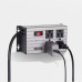StarTech.com 4-Outlet Industrial Power Strip 125V/15A, EMI/RFI Isolation, Surge Protection, Mountable PDU, Attached 8ft/2.4m Power Cord, NEMA 5-15P/R, UL Listed