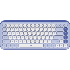 Logitech POP Icon Keys keyboard Universal Bluetooth QWERTY English Lilac, White