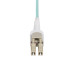 StarTech.com 450FBLCLC5SW fibre optic cable 5 m LC LOMM OM4 Aqua colour
