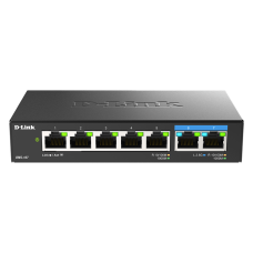 D-Link DMS-107 network switch Unmanaged Gigabit Ethernet (10/100/1000) Black