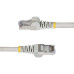 StarTech.com 100ft Gray CAT6a Ethernet Cable, Snagless RJ45, 10GbE, 100W PoE++, S/FTP, LSZH, 27AWG Pure Bare Copper Wire, 500MHz, Shielded Network Patch Cord w/Strain Reliefs, Fluke Tested/ETL Verified