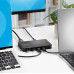 StarTech.com 2-Port USB-C KVM Switch, Single-4K 60Hz HDMI Monitor, Dual-100W Power Delivery Pass-through Ports, Bus Powered, USB Type-C/USB4/Thunderbolt 3/4 Compatible - Small Form Factor