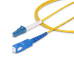 StarTech.com 1m (3.3ft) LC to SC (UPC) OS2 Single Mode Simplex Fiber Optic Cable, 9/125µm, 40G/100G, Bend Insensitive, Low Insertion Loss, LSZH Fiber Patch Cord