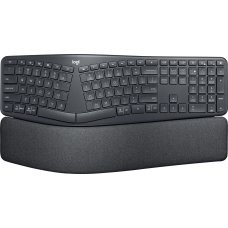 Logitech ERGO K860 for Business keyboard RF Wireless + Bluetooth QWERTY US English Graphite