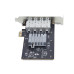 StarTech.com 4-Port GbE SFP Network Card, PCIe 2.0 x2, Intel I350-AM4 4x 1GbE Controller, 1000BASE Copper/Fiber Optic, Quad-Port Gigabit Ethernet NIC, Desktop/Server Backplanes - Windows and Linux Compatible