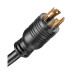 Tripp Lite 8.6kW 200-240V 3-Phase IsoBreaker Managed PDU - Gigabit, 36 Outlets, L15-30P Input, LCD, 10 ft. (3 m) Cord, 0U, 70 in. (1.8 m) Height, TAA