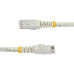 StarTech.com 100ft CAT6 Ethernet Cable - White CAT 6 Gigabit Ethernet Wire -650MHz 100W PoE RJ45 UTP Molded Network/Patch Cord w/Strain Relief/Fluke Tested/Wiring is UL Certified/TIA