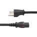 StarTech.com 12ft (3.6m) Heavy Duty Power Cord, NEMA 5-15P to Locking IEC 60320 C13 AC Power Cable, 15A 125V, 14AWG, Replacement Computer Power Cord, PC Power Supply Cable - UL Listed Components